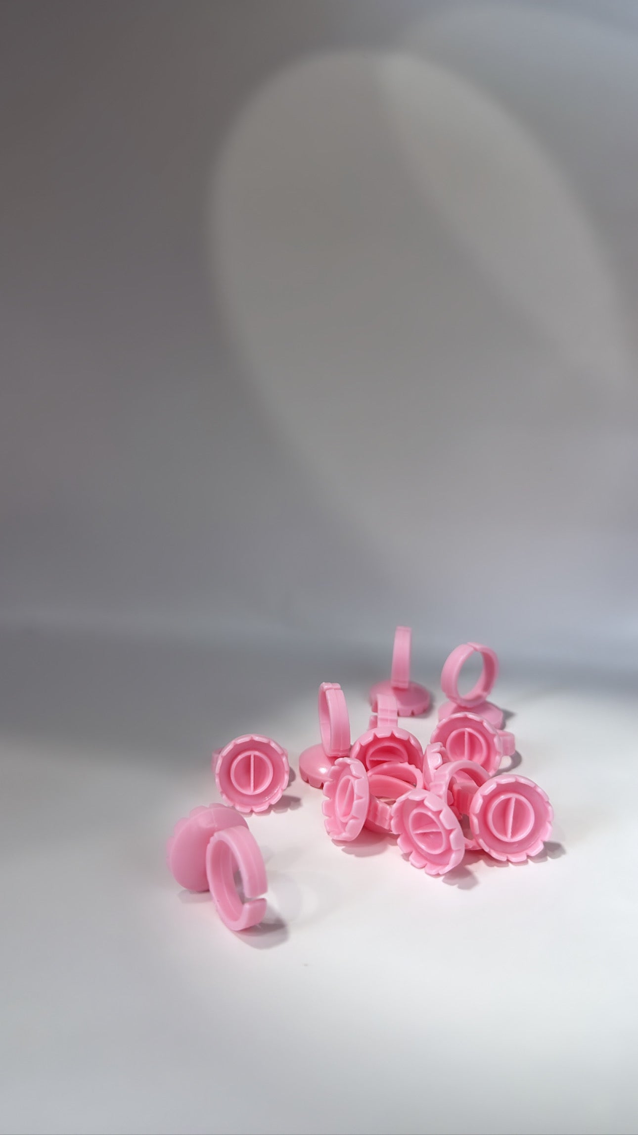 Heart Adhesive Rings 50 Pcs