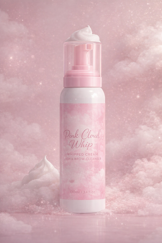 Pink Whipped Lash/Brow Cleanser