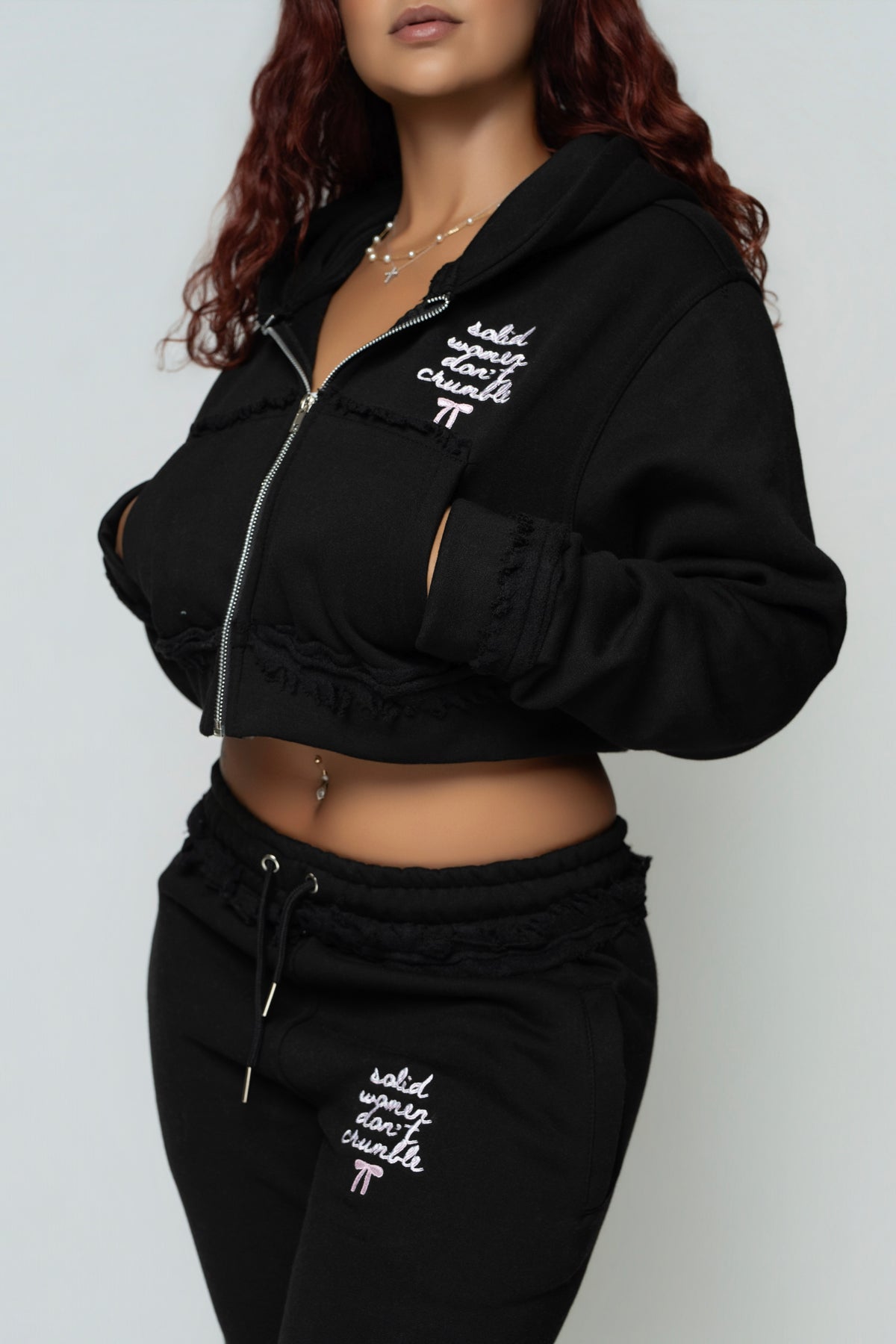 SWDC Embroidered Sweatsuit