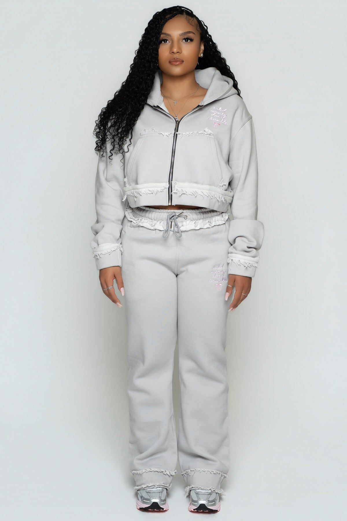 SWDC Embroidered Sweatsuit